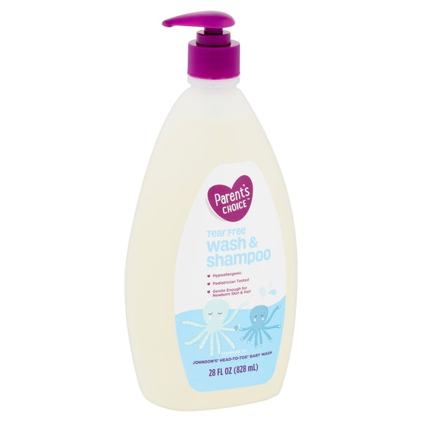 Parents choice baby wash and shampoo