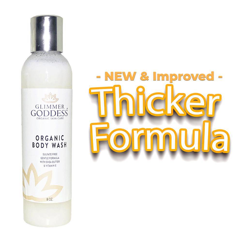 Organic moisturizing body wash