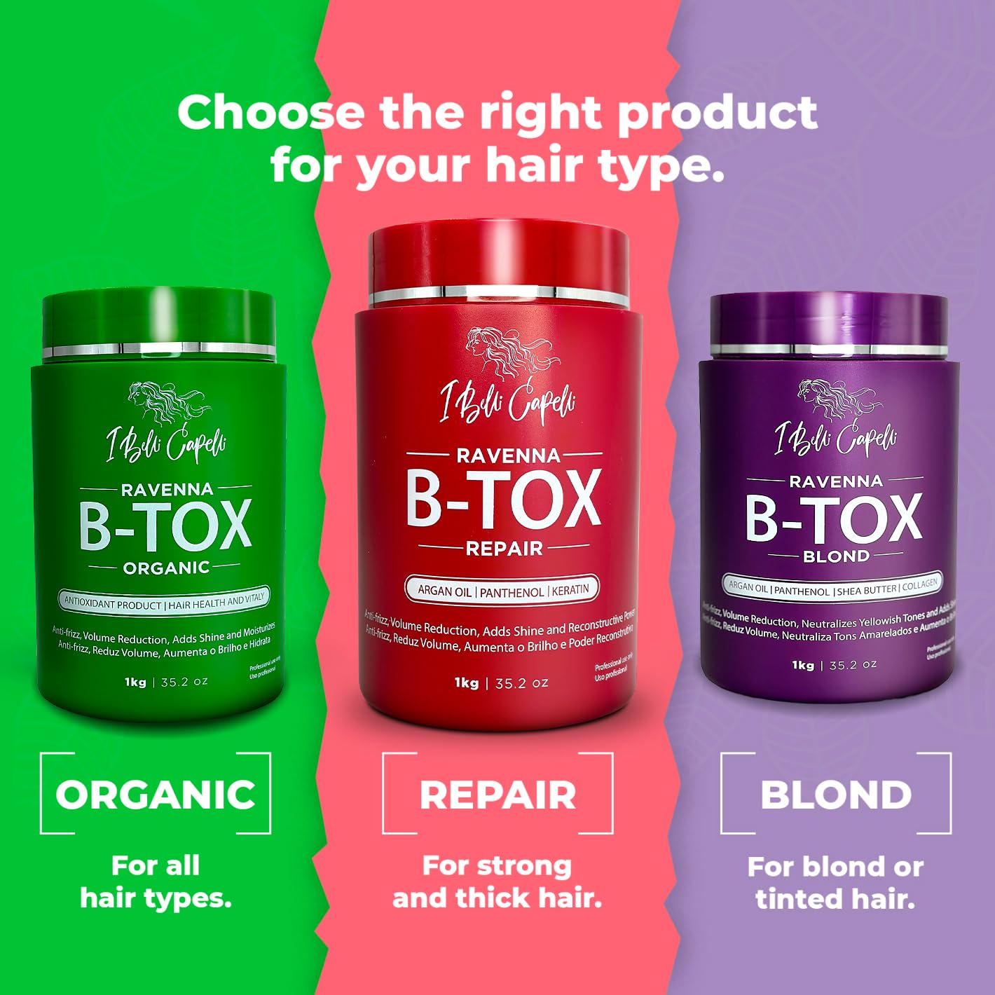 B tox hair treatment 1kg