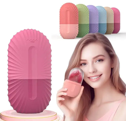Facial ice mold