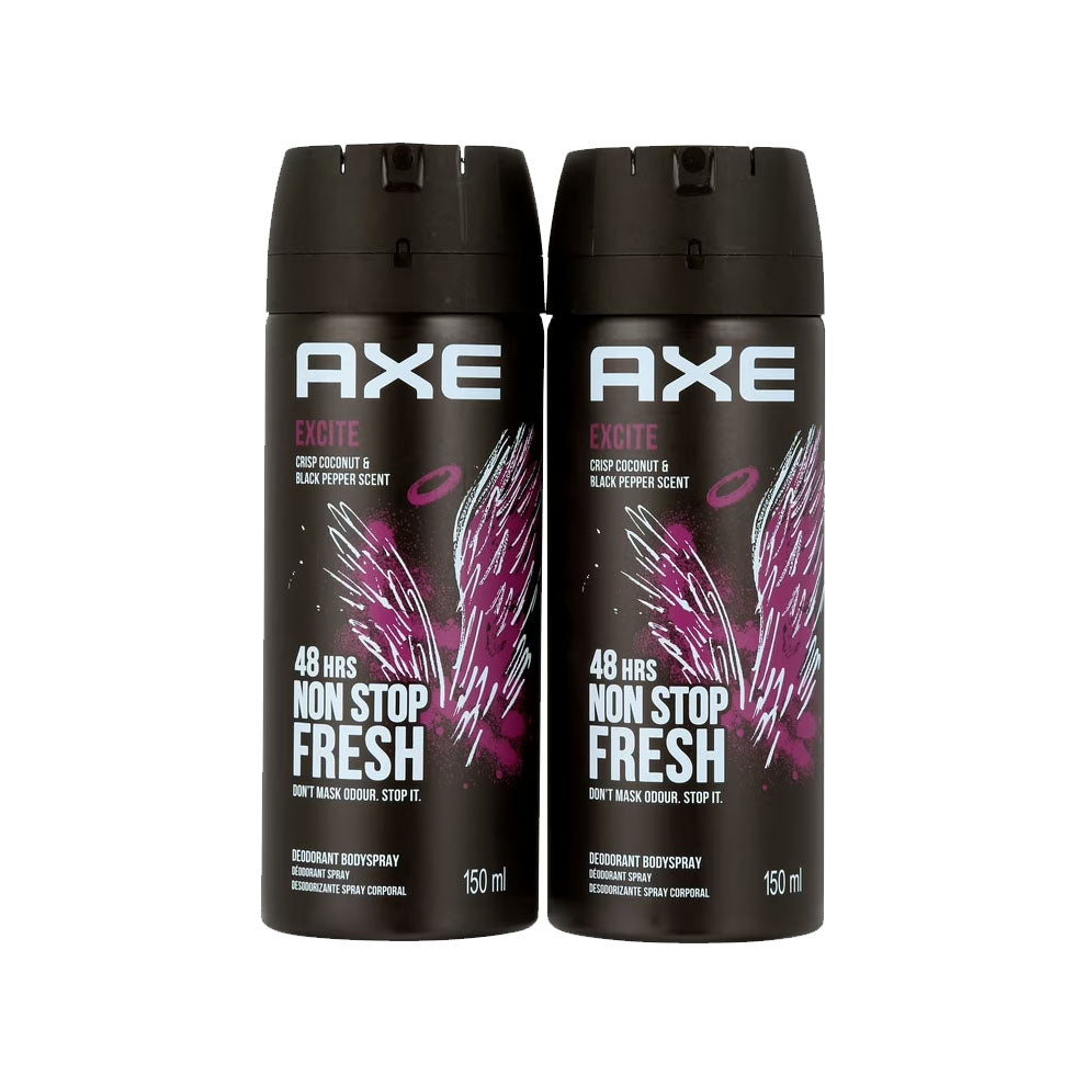 Axe body spray duo pack